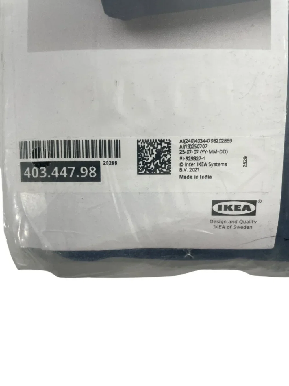 ULLVIDE Twin Fitted Sheet Ikea 200 Thread 38